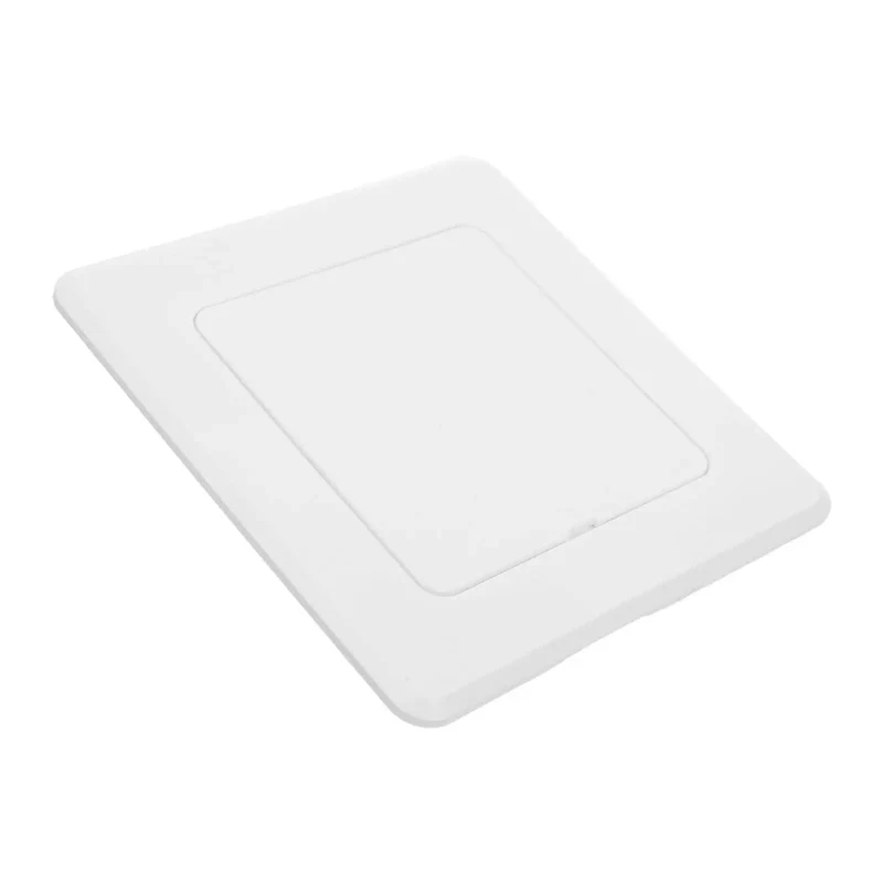 White Peel And Stick Ceiling Access Panel Self Adhesive Pipe Cover No Drill Quick Install Lightweight Dustproof Inspection Door For Kitchen Bathroom Wall And Laundry Room Ceiling Cap With Hassle Free Plug And Play Setup