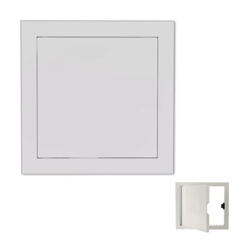Hella Durable Magnetic Access Panel For Wall And Ceiling Waterproof Aluminum Inspection Door With Quick Release Cover For Snag Free Wiring And Pipe Maintenance