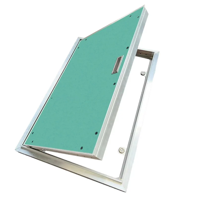 Premium Heavy Duty Aluminum Drywall Access Panel With Paintable Flap For Slick Ceiling Or Wall Plumbing Electrical Access And Easy Routine Maintenance Without The Headache
