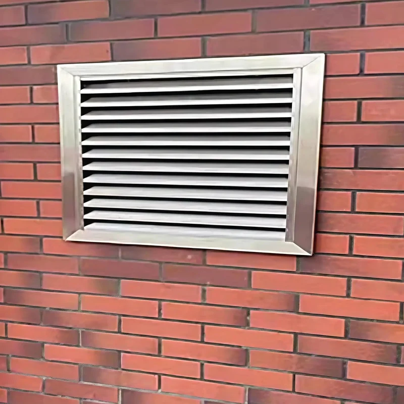 Heavy Louvered Access Panel For Drywall And Ceiling Vent Cover Rustproof 304 Stainless Steel Air Grille For HVAC Plumbing And Electrical Fixtures That Kills Humidity And Slides Right In Whenever You Wanna Check The Pipes Real Quick