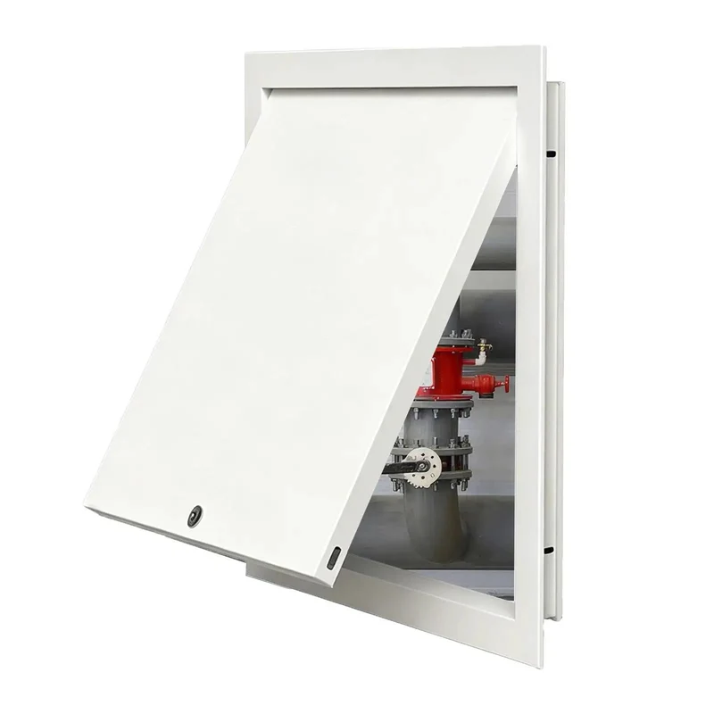 Solid Aluminum Access Panel With Key Lock For Drywall And Ceilings Secure Breaker Box Setup Built Tough For Hassle Free Home Fixes And Pros On Busy Job Sites