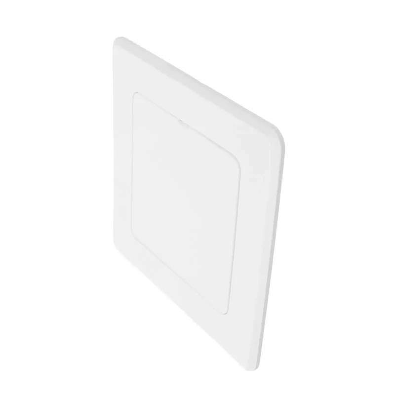 Straight Up White Abs Access Panel Cover For Ceiling Maintenance And No Sweat Pipe Concealing Universal Drywall Patch Seamless Drain Tube Shield Smooth Indoor Plumbing Solution