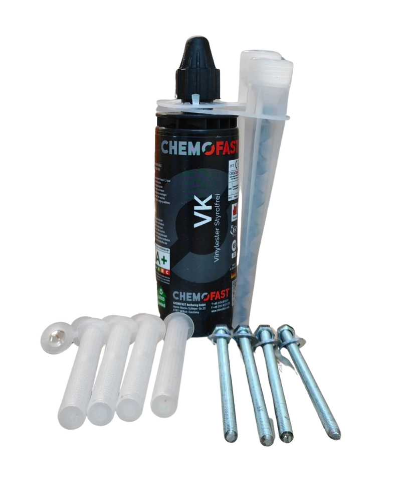 Kit de fixation pour boîte à clés.