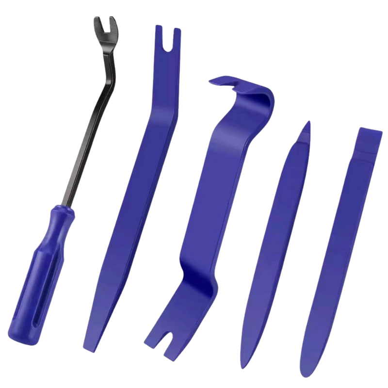 Kit de 5 Outils de Dépose en Plastique – Spécial Automobile & Serrurerie