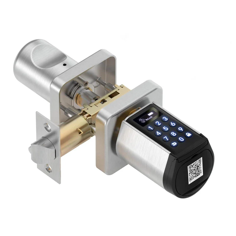 WELOCK WiFi Smart Lock PCB32 Front Door Knob with Keypad