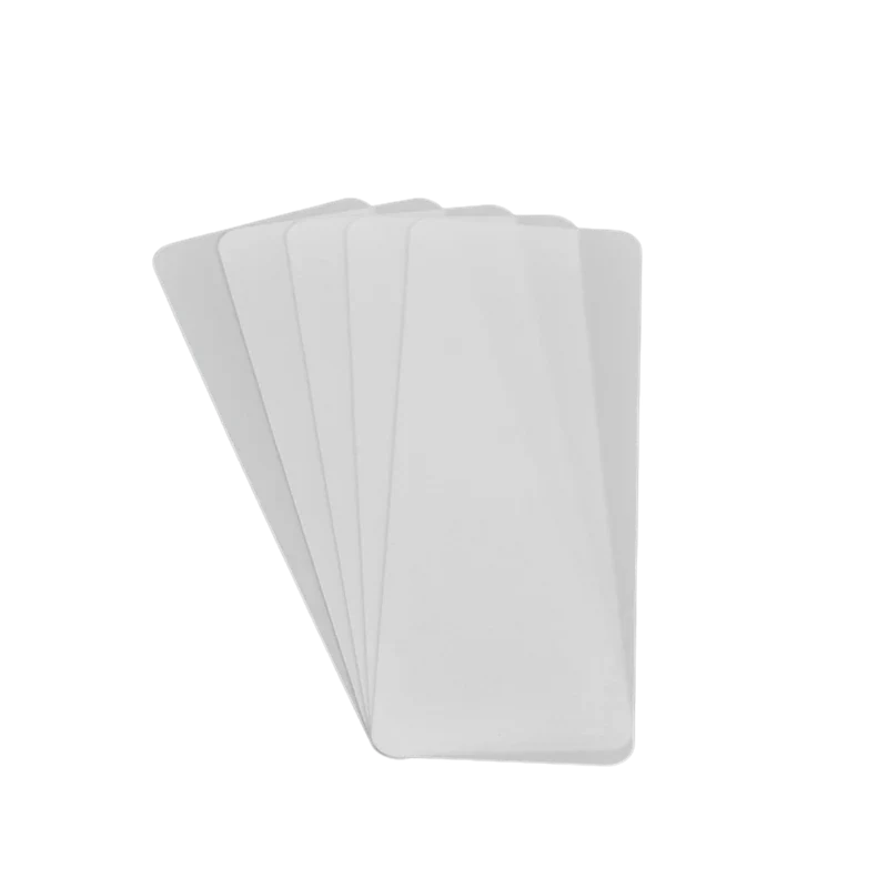 Jeu de 5 feuilles d'ouverture pour porte claquée.