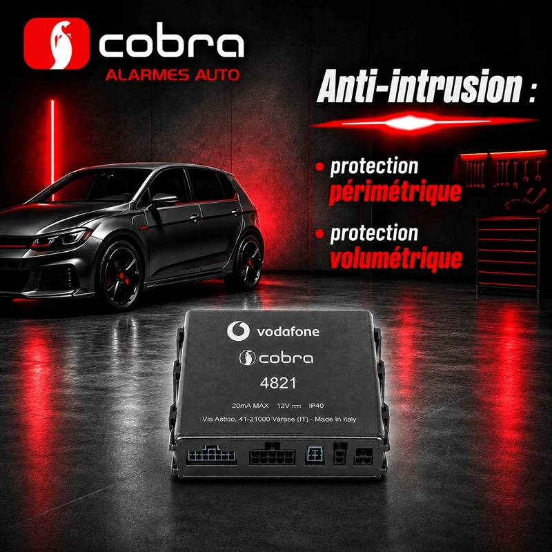 Alarme voiture Cobra 4821 CAN BUS