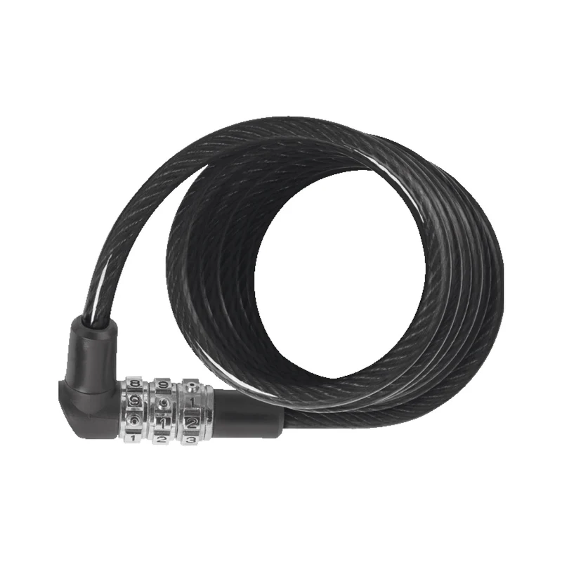 Abus 3506C/120 Spiral Cable Lock Black