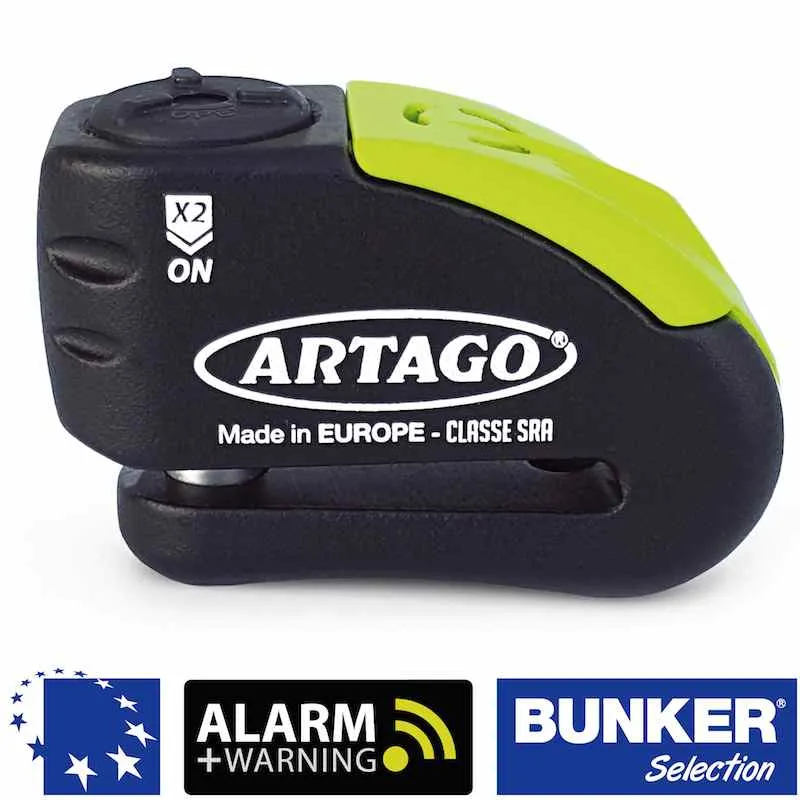 Antivol moto bloque-disque Artago 30X14 SRA