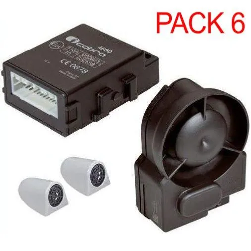 Alarme voiture Cobra 4615 + Anti-soulèvement + Traceur GPS PACK 6