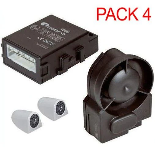 Alarme voiture Cobra 4615 + Traceur GPS PACK 4