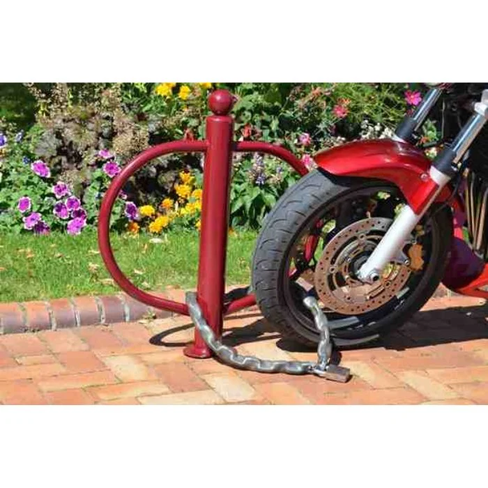 Poteau range moto Antivol B213V Mottez