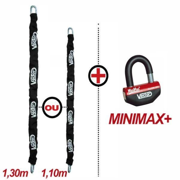 Lot chaîne 13mm + MINIMAX+ SRA Vector