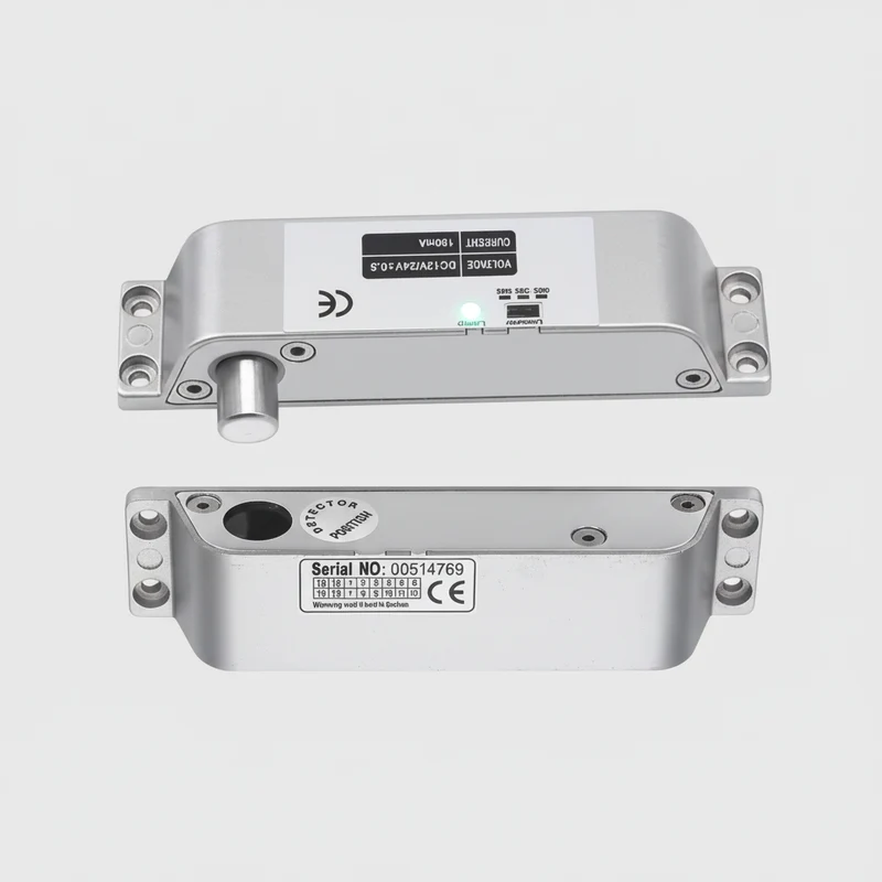 Verrou 12VDC à pêne électrique (piston)