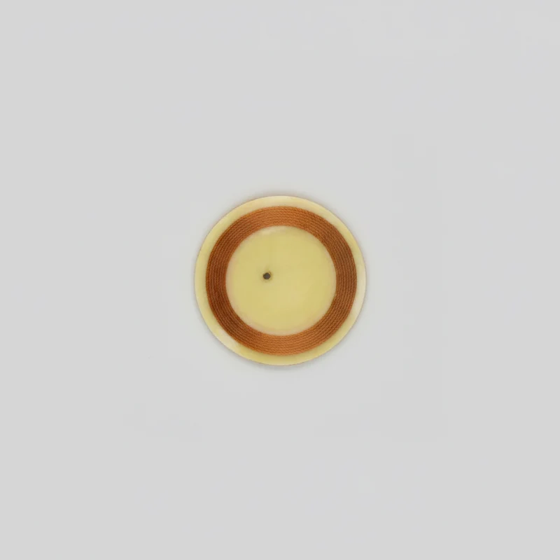 Disc tag RFID 125 KHz adhésif souple et transparent