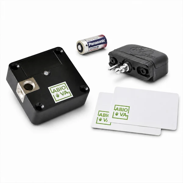 Kit serrure électronique pour meuble à badge nouvelle génération | PACK ABIOLOCK 13