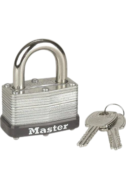 Cadenas protégés en acier laminé économiques Master Lock (non recléables)