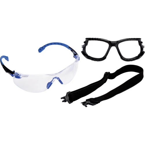 Lunettes de sécurité Solus avec ensemble de lentilles Scotchgard, Lentille Transparent, Revêtement Antibuée, CSA Z94.3 SFM408