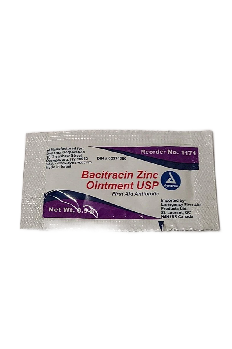 ONGUENT ANTIBIOTIQUE .9 GR USAGE UNIQUE 144 UN