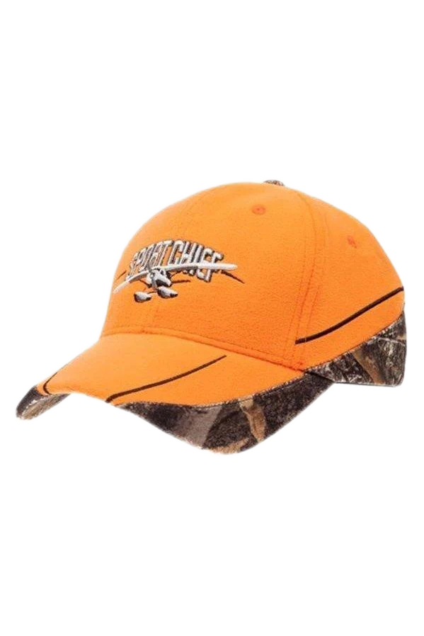 CASQUETTE SPORTCHIEF ORANGE CAMO