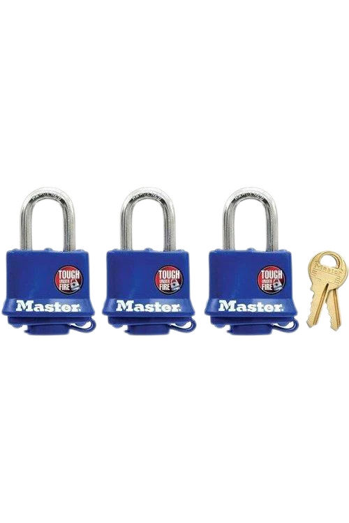 Cadenas résistants aux intempéries-Cadenas à l'épreuve des intempéries économiques master lock (non recléables)