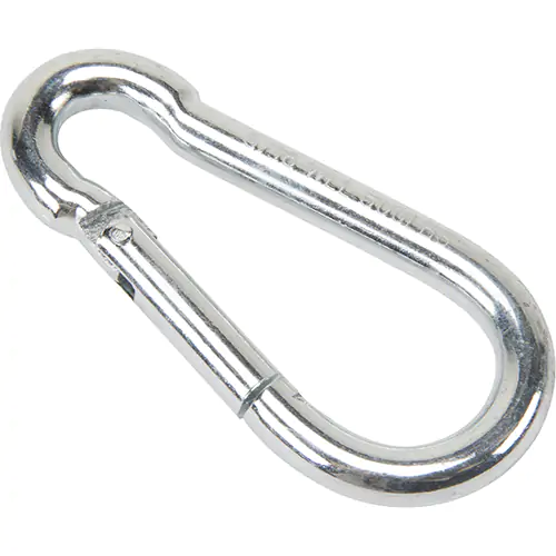MOUSQUETON ZINGUÉ KLETON, 500LB, 5/16''TAILLE, 1/2'' OEIL LW275