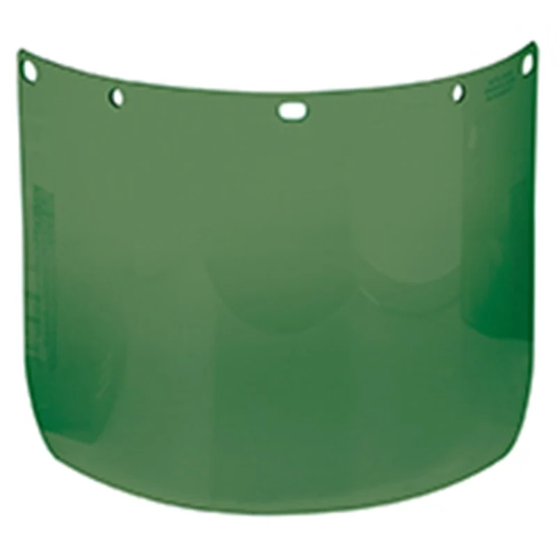 VISIERE PLATE 8"X15.5" VERTE (FORMÉ) EP815PFG-40