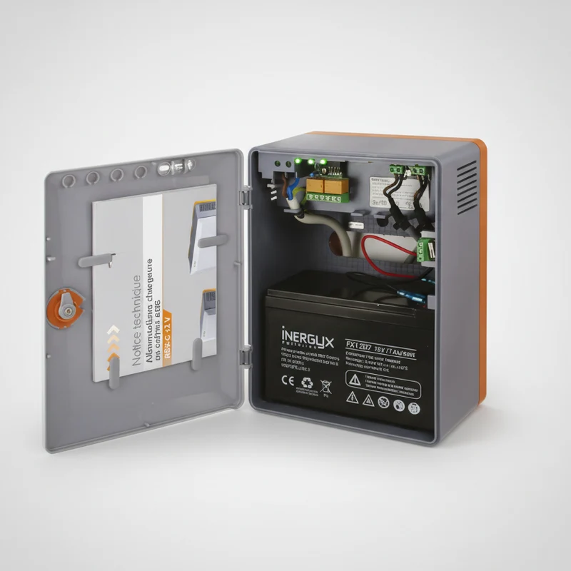 Alimentation chargeur en ABS 12V de 3A - 5A - 8A - 10A