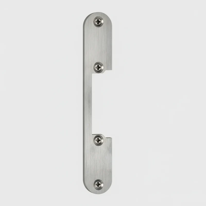 Tétière pour gâche plate 110 x 22 mm